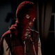 The mask from Brightburn, and the boy who wears it.